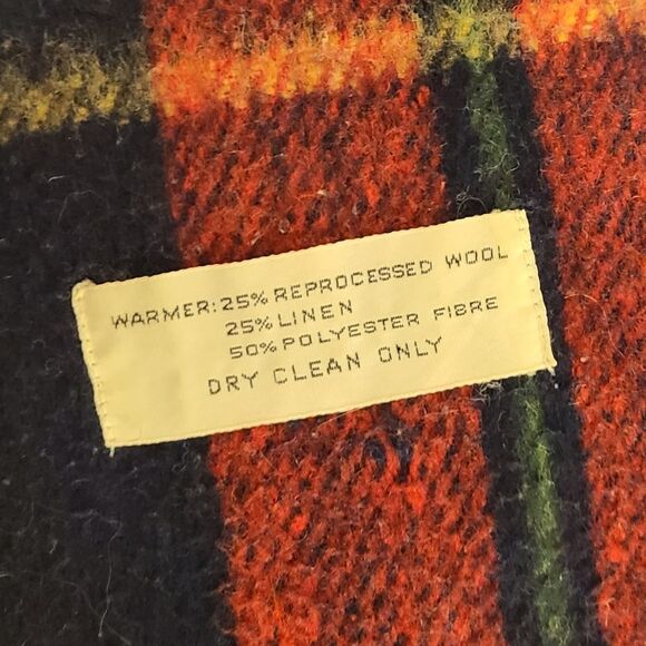 Vintage Atkins Wool Lined Short Trench size 8 - Picture 6 of 9